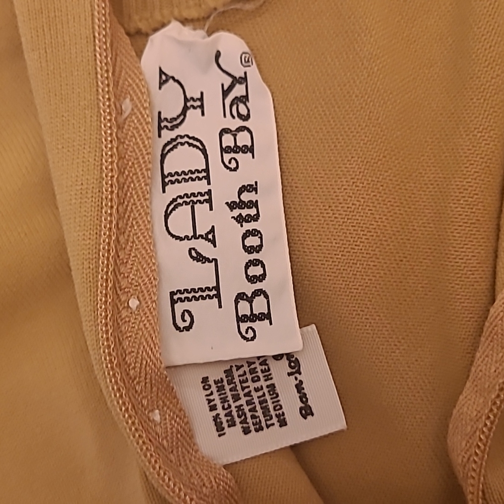 EUC VTG 70s Lady Booth Bay Khaki Mockneck Short Sleeved Shirt - Picture 8 of 13